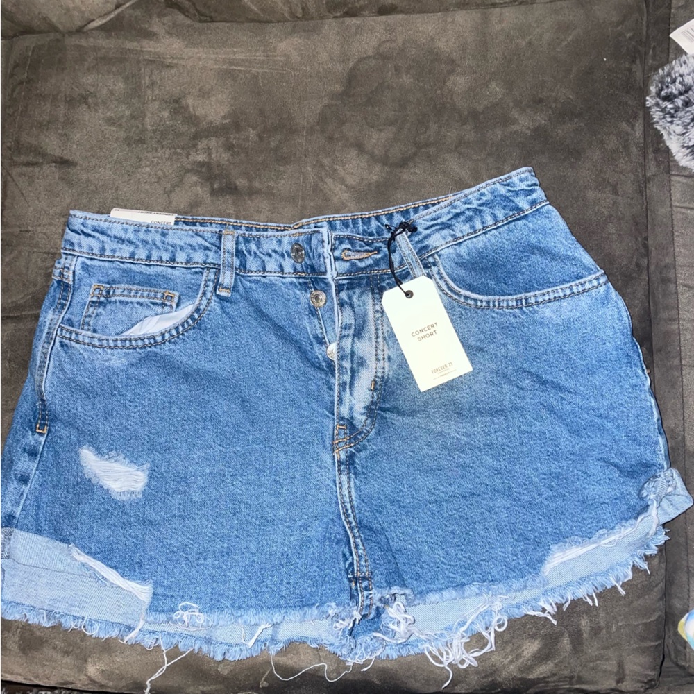 NWT Forever 21 denim women shorts size 30